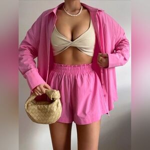 Cotton Melody Two Piece Shorts Set